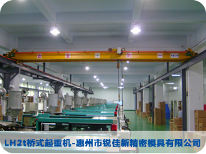 LH2t桥式起重机-惠州市锐佳新精密模具有限公司